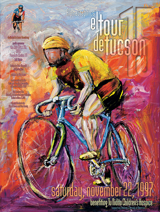 1997 El Tour de Tucson Poster